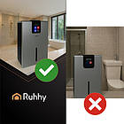 Осушувач повітря сріблястий RUHHY 26496, фото 5