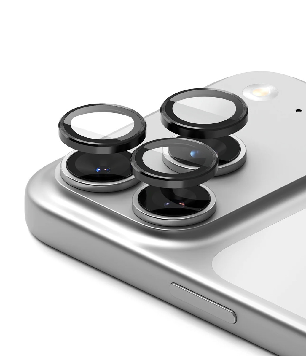 Захисне скло на камеру Ringke Camera Lens Frame Glass 2-pack до iPhone 17 Pro/17 Pro Max Black (CLF1G1122), фото 1
