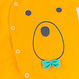 Чоловічок з начосом для малюків з аплікацією Gentleman Bear, фото 4