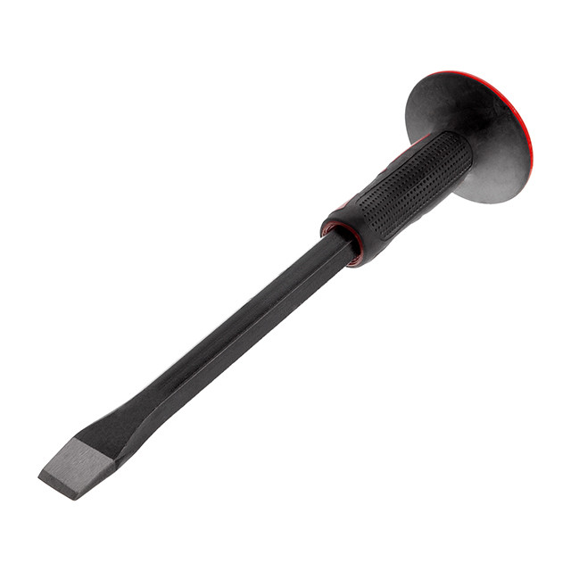 Зубило по каменю, 350×19×25 мм, рукоятка зі скловолокна і TPR INTERTOOL UT-3135, фото 1