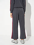 Штани жіночі прямі 25/Ж610-13 Мальта S Темно-сірий, фото 4