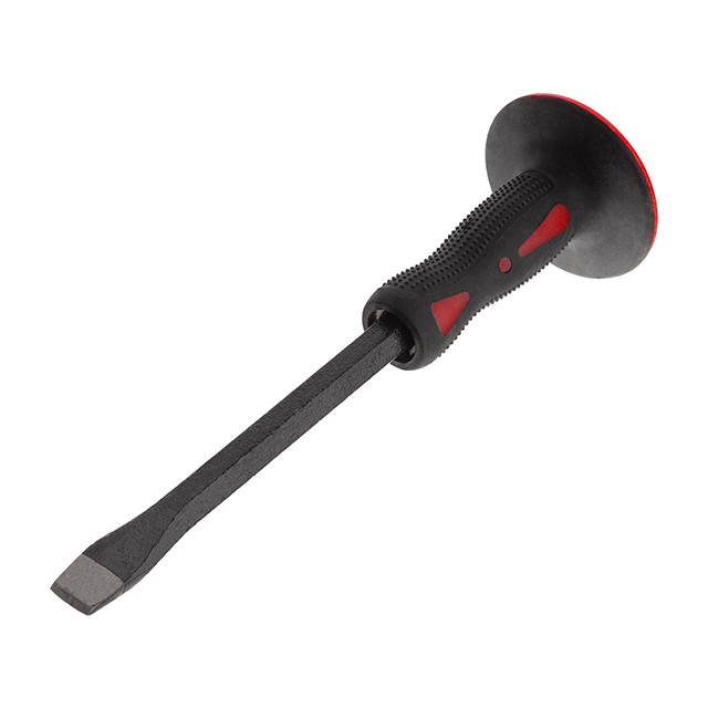 Зубило по каменю, 300×16×23 мм, рукоятка зі скловолокна і TPR INTERTOOL UT-3130, фото 1