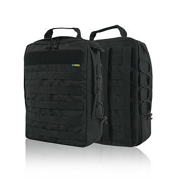 Рюкзак з MOLLE швидкоз'ємний чорний