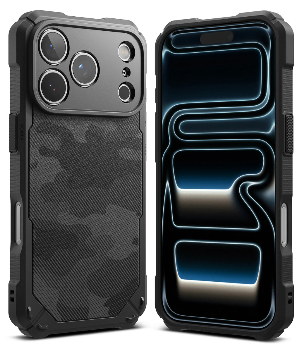 Чохол Ringke Rugged Gear Magnetic до iPhone 17 Pro Camo Black (RGM1086E245), фото 1