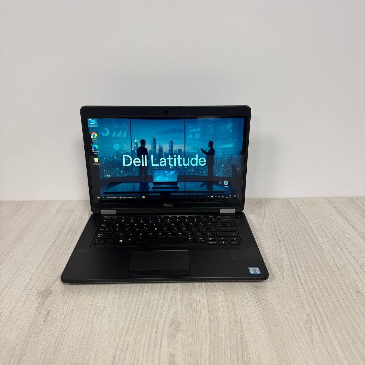 Б/в Ультрабук Б-клас Dell Latitude E5470 14" 1920x1080 Сенсорний| Core i5-6200U| 8 GB RAM| 128 GB SSD| HD 520