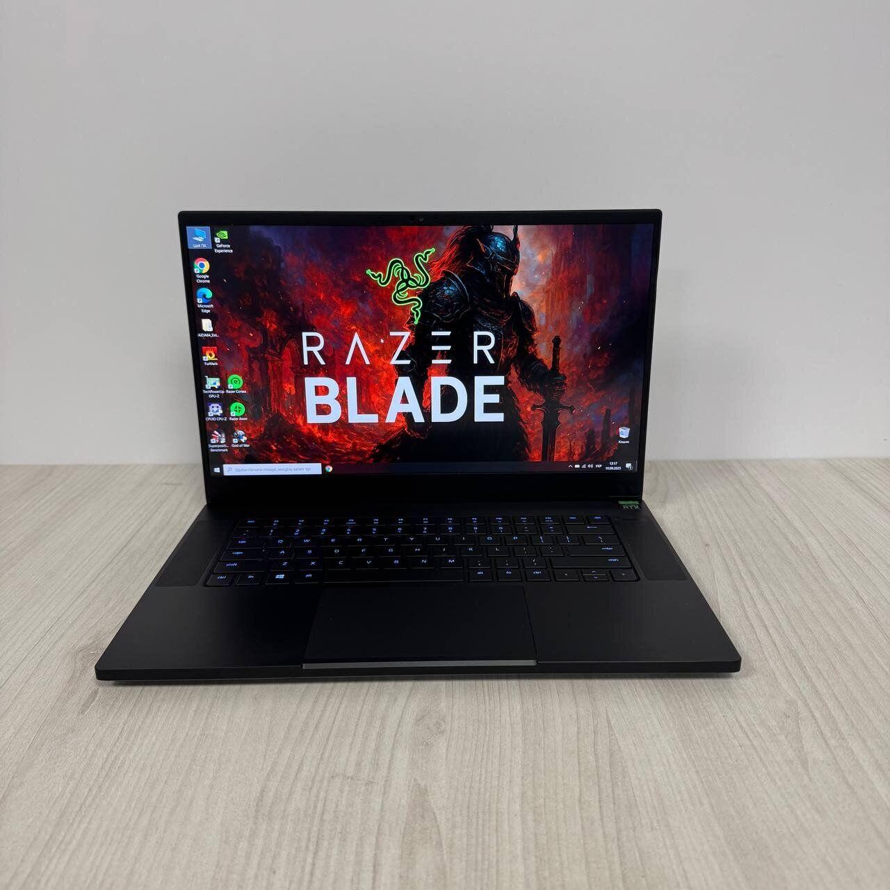 Б/в Ігровий ноутбук Б-клас Razer Blade 15 RZ09-0409 15.6" 1920x1080| i7-10875H| 16GB RAM| 1000GB SSD NVMe| RTX 2080 Super 8GB