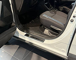 Накладки на пороги Renault DUSTER III з 2024- (Premium)