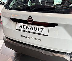 Накладка на бампер Renault DUSTER III з 2024- (Carbon)