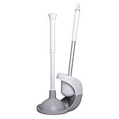 Набір для чищення унітазу: йоржик для чищення туалету з підставкою та вантузом 50 (см) щітка для унітазу HP-35015-28