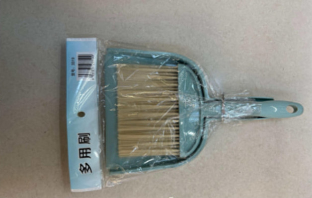 Щітка з совком для підлоги та твердих поверхонь, міцний пластиковий набір із щільним приляганням М'ятний HP-35015-34M