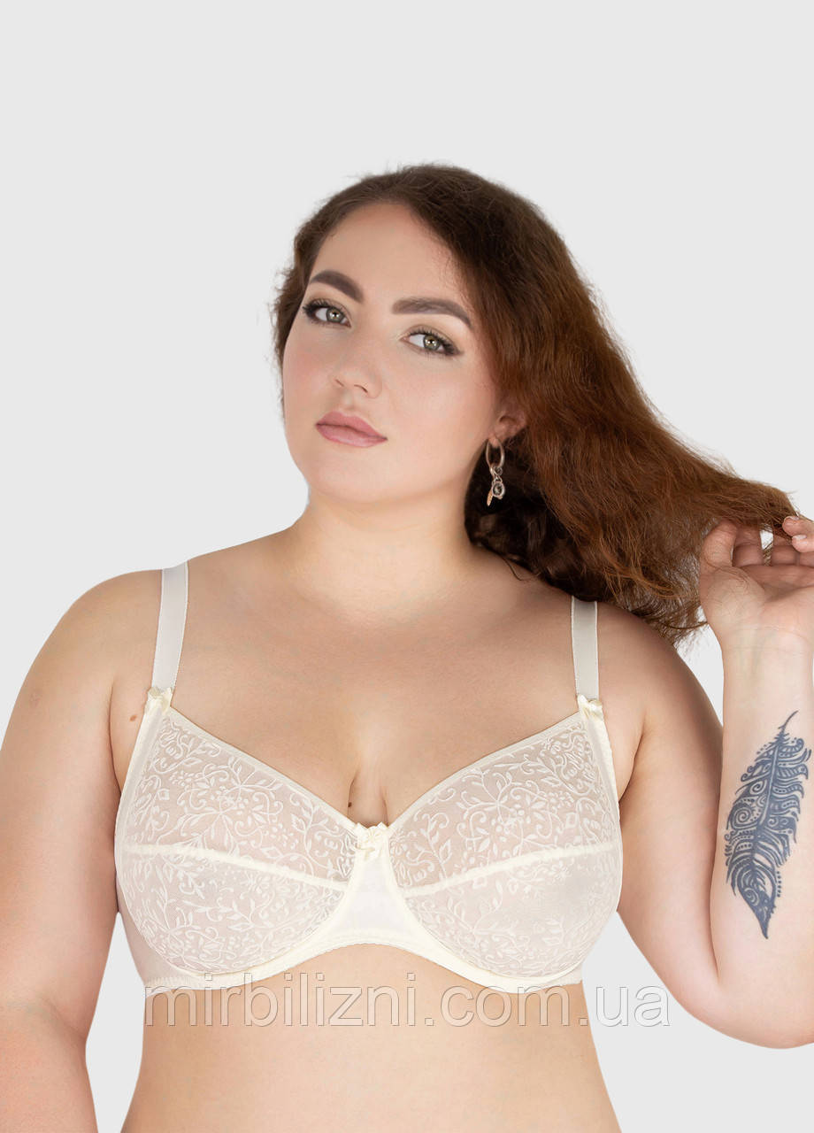 Бюстгальтер Acousma молочний, арт.6325 (м'яка чашка)