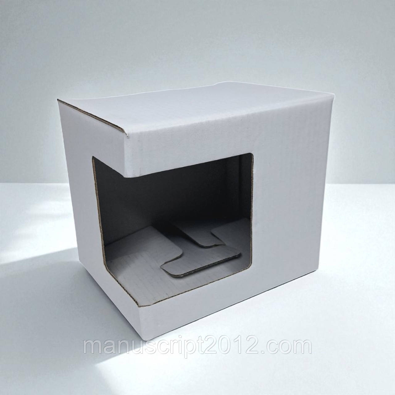 Коробка для чашки (120х95х100мм.) біла, фото 1