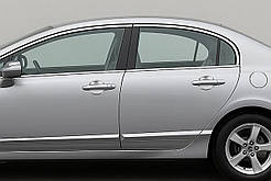 Мильнички (4 шт., пласт.) для Honda Civic Sedan VIII 2006-2011 рр