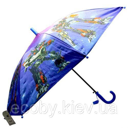 Дитяча парасолька ТРАНСФОРМЕРИ (СИНІЙ), фото 1