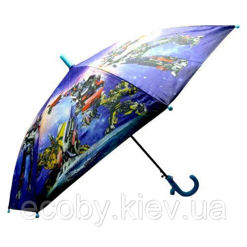 Дитяча парасолька ТРАНСФОРМЕРИ (ГОЛУБИЙ ВИД 1), фото 1