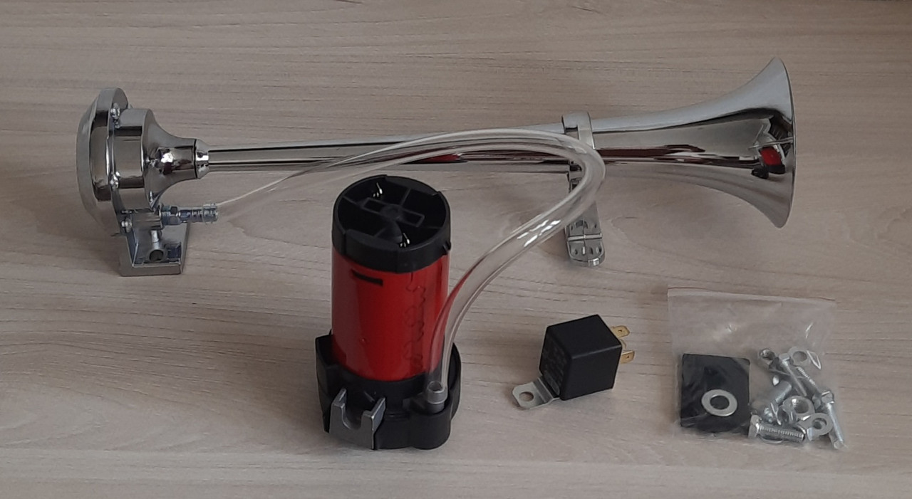 Повітряний сигнал Vitol CA-1330 "дудка" 330 мм Елефант CA-13030 12v elephant, фото 1