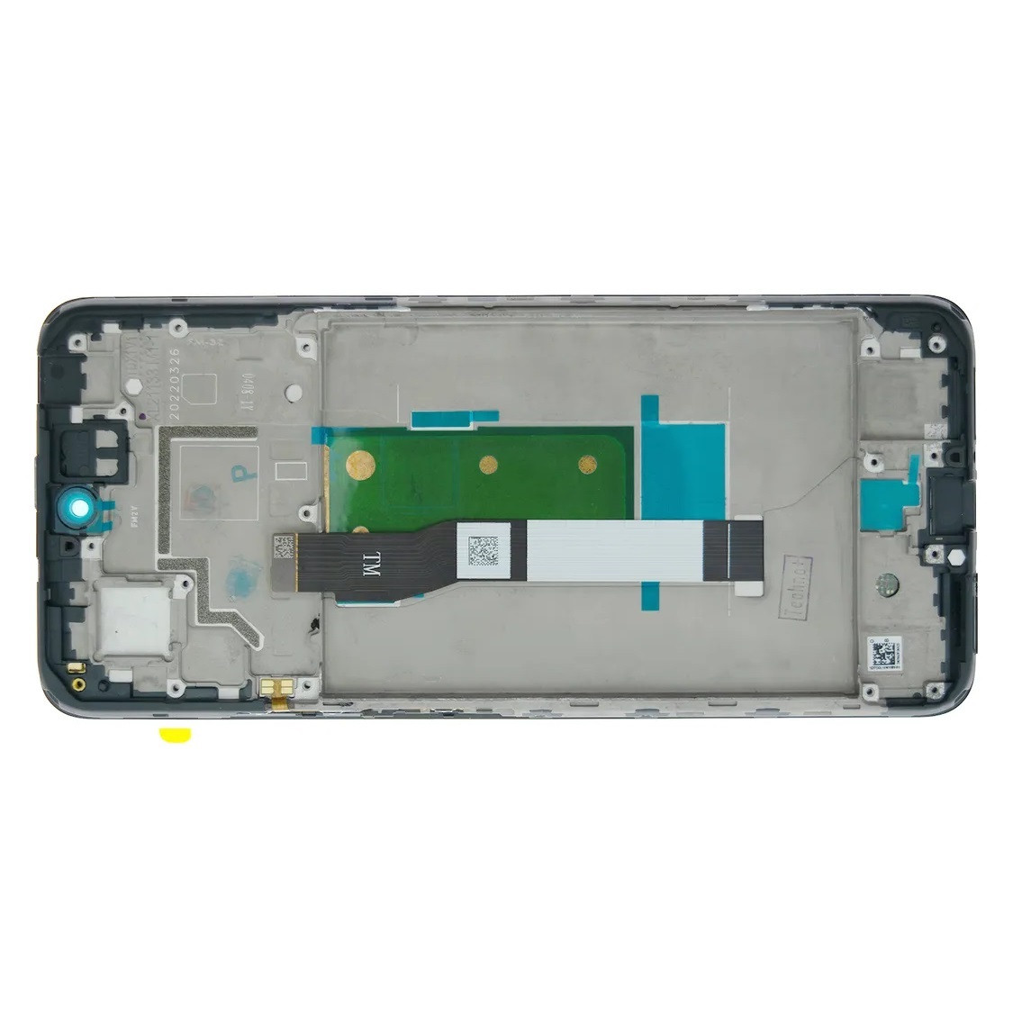 Дисплей Xiaomi Poco X4 GT модуль в зборі з тачскріном і рамкою, чорний