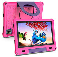Планшет дитячий PRITOM M10 Android 12 /10.1" 8MP/64 Гб/ 6000 мАч з захисним чохлом в комплекті Рожевий