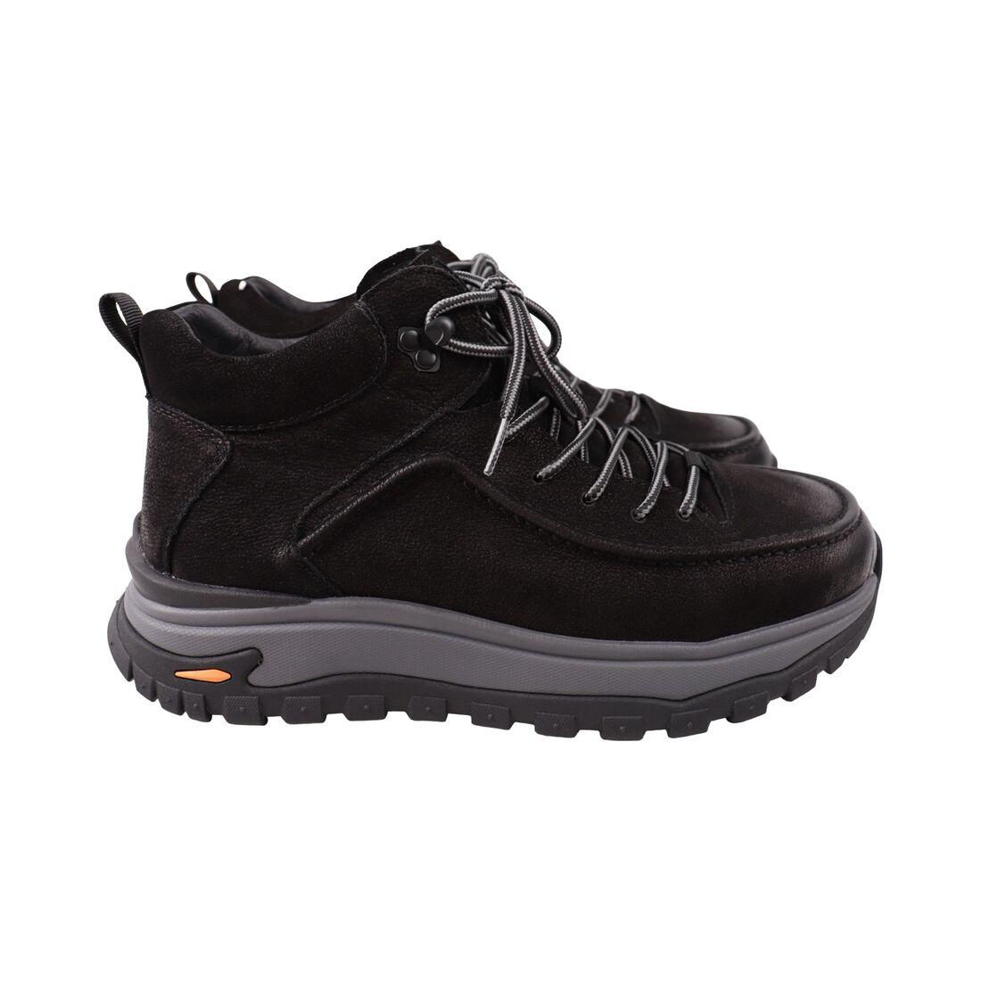 Черевики чоловічі Clemento чорні натуральна шкіра, 43, фото 1