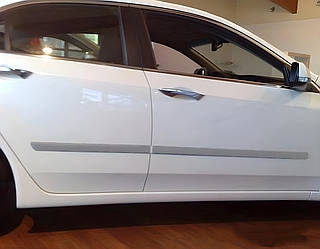 Молдинг дверний (4 шт, нерж.) для Honda Accord VIII 2008-2012 років.
