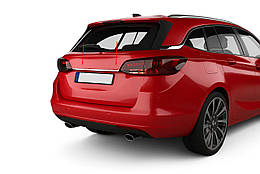 Хром планка над номером Omsa Line для Opel Astra K 2016-2021 Нержавіюча сталь