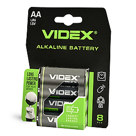 VIDEX LR06 AA 8шт Blister Card