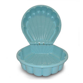 Пісочниця - басейн "Мушля", блакитна 01236/03 G-Rich