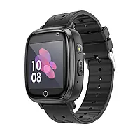 Дитячий cмарт-годинник Hoco Y100 36mm. SIM 2G. 400 mAh. IP65 Black (6942007625623)