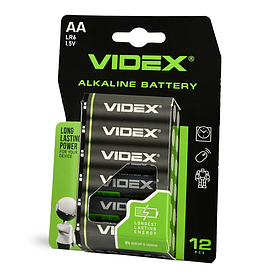 VIDEX LR6 AA 12шт BLISTER