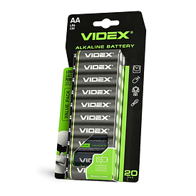VIDEX LR6 AA 20шт BLISTER