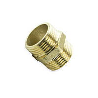 Штуцер діаметр 25 зовн, зовнішня різьба (латунь)