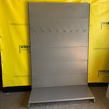 Перфо стелажі LINDE з перфорованими задніми стінками 2100x1330 для магазина