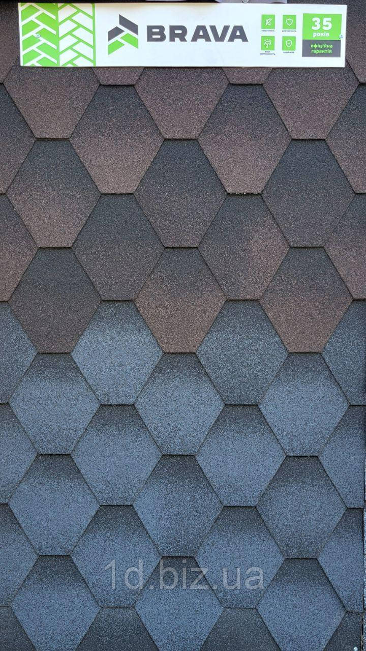 Бітумна черепиця Brava Sota, фото 1