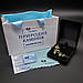 Срібне кольє з натуральними різальними турмалінами верделітами зеленими та гранатами родолітами гілочка листочок, фото 9