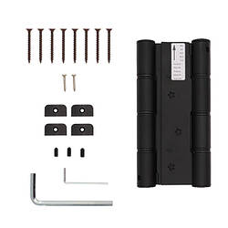 Петля універсальна барна ALDEGHI LUIGI 87NO155-50 155 мм NO чорна