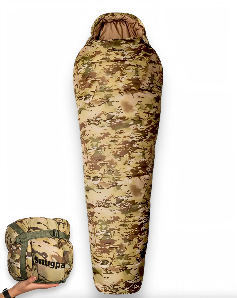 Спальний мішок Snugpak Sleeper Expedition WGTE — зимовий кокон, оригінал, до -12 °C/17 °C з компресійним чохлом