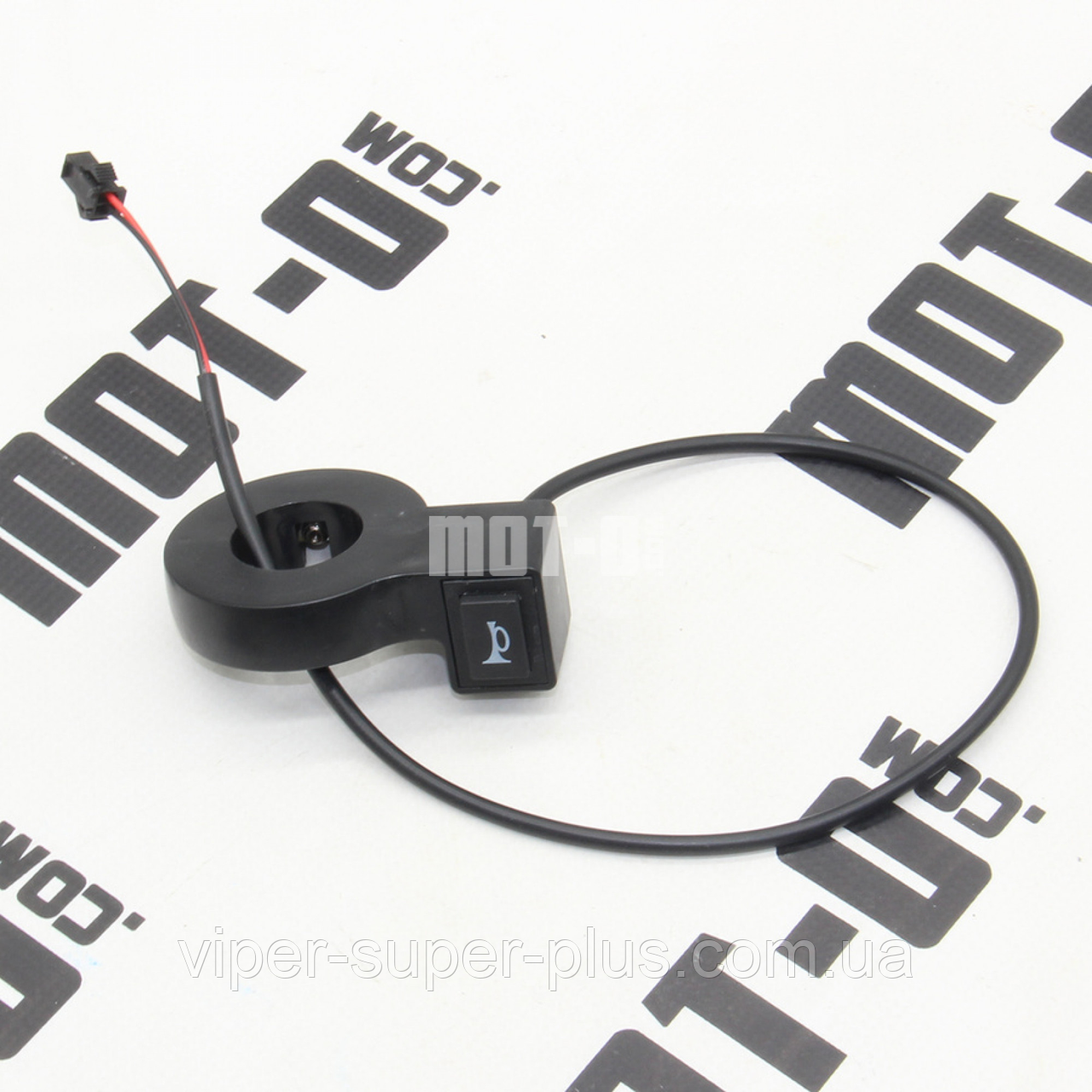 Блок кнопок (нового зразка), лівий Fada LIDO (FDEB03LA-48) для електровелосипедів та мототехніки, фото 1