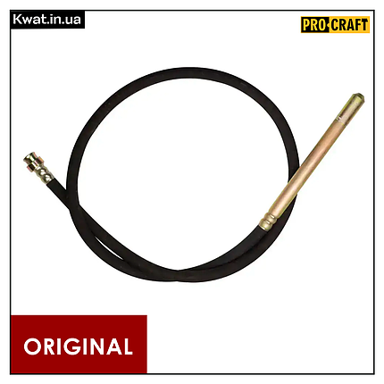 Булава 1.5 м для вібратора для бетону Procraft, фото 1