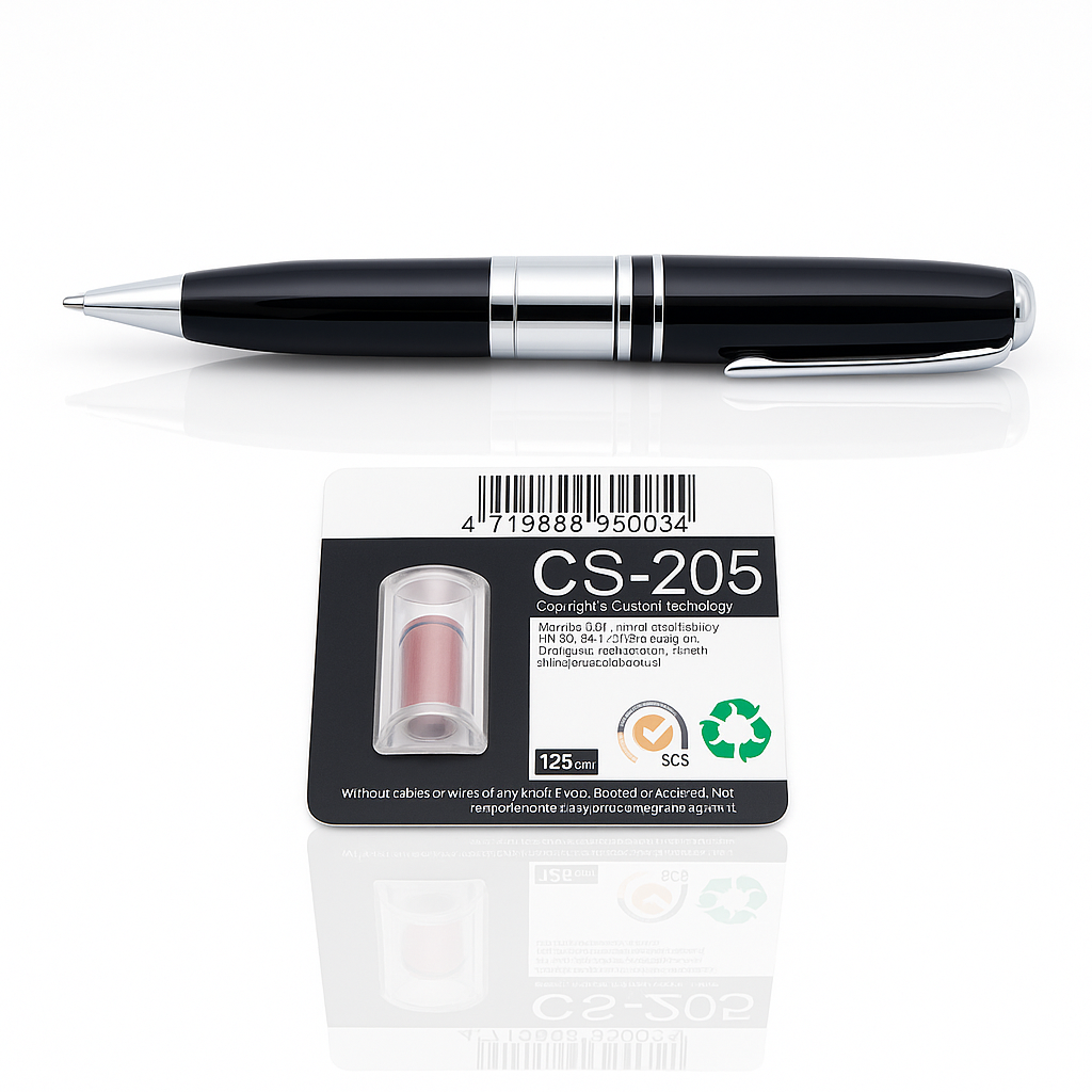 Прихована бездротова Bluetooth-гарнітура у вигляді ручки ELITA Pen з мініатюрним аудіоприймачем.