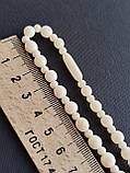Слонова кістка намисто. Кольє зі слонової кістки. Слонова кістка вінтаж., фото 6