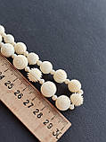 Слонова кістка намисто. Кольє зі слонової кістки. Слонова кістка вінтаж., фото 7