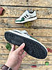 Чоловічі кросівки Adidas Forum Low White Green Білі Взуття Адідас Форум Лов замша шкіра на липучці демісезон, фото 4