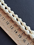 Слонова кістка намисто. Кольє зі слонової кістки. Слонова кістка вінтаж., фото 3