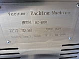Вакуумный упаковщик напольный  машина упаковочная вакууматор Vector DZ-600  220В две сварочные планки, фото 10