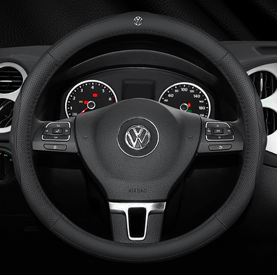 Чохол обплетення Cool на кермо для автомобіля Volkswagen натуральна шкіра