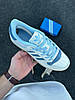 Чоловічі кросівки Adidas Rivalry low White Blue Білі Взуття Адідас Ривели Лов замша шкіра на липучці демісезон, фото 5