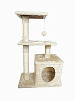 Кігтеточка "Ігровий комплекс для кішок CatTree 1054" Бежевий