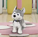 Інтерактивна іграшка собачка-хаскі Iso Trade PI4477 (реагує на голос і дотик, 26 см), фото 8
