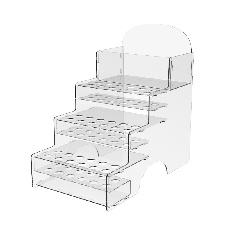 Підставка EKOSTAR для пробників и сашетів із акрила 164х284х272, фото 1