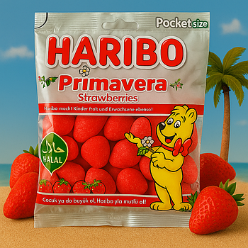 Желейки фруктові Haribo Primavera 100г. Польща